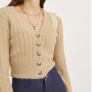Urban Outfitters Fuzzy Cardigan